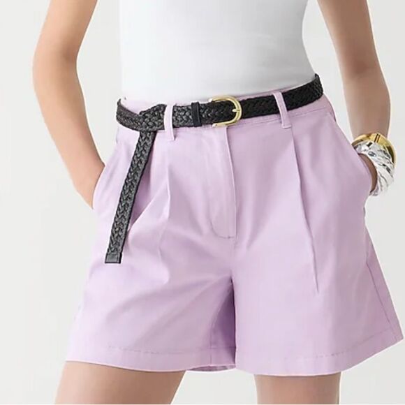 J.Crew Pleated capeside chino short NWT Size 12 - Picture 10 of 11